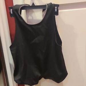 Elegant Black Sleeveless Top